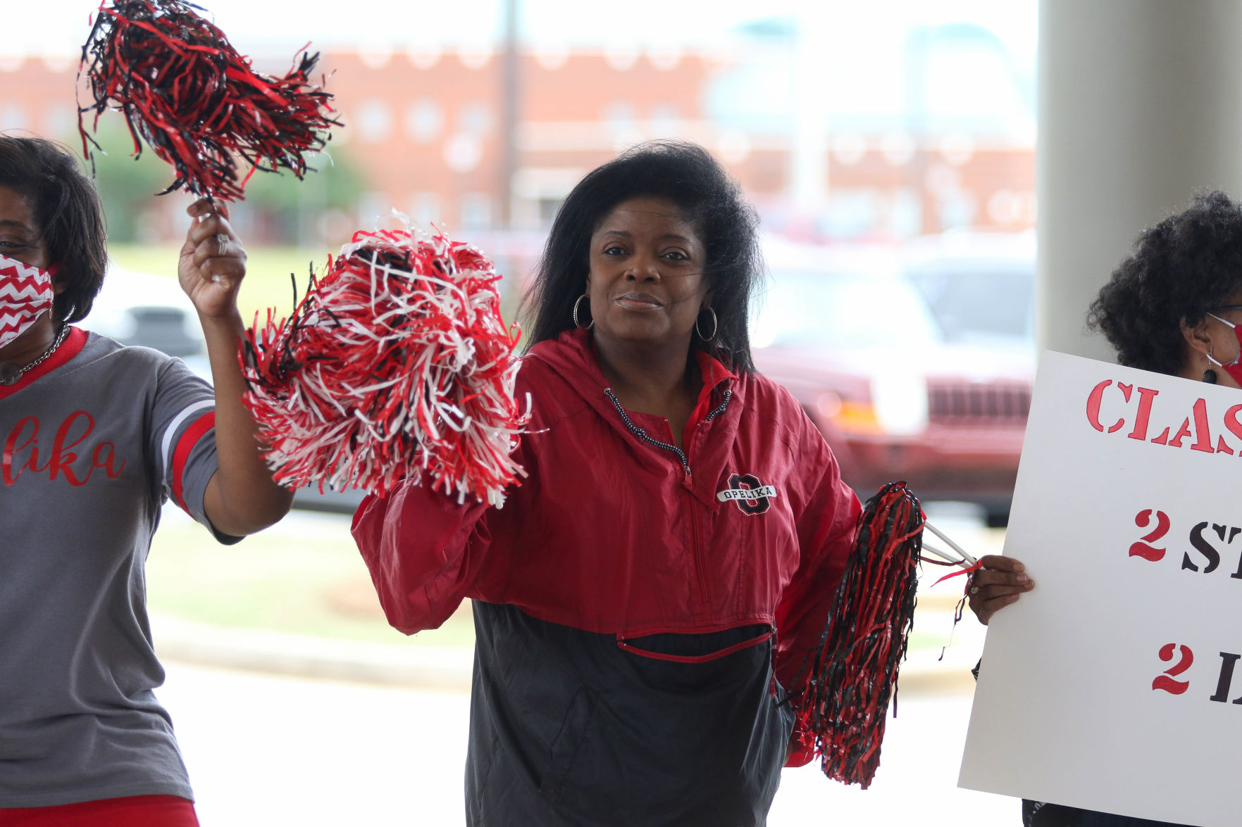 Opelika High School Class of 2020 drive-thru celebration